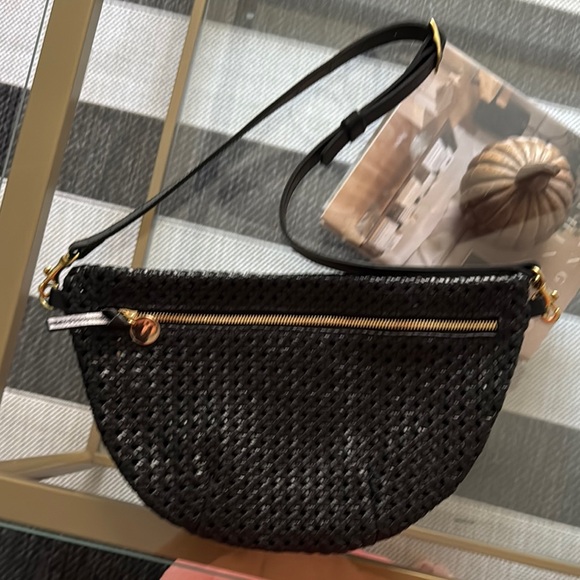 Clare V Grande Fanny in Black Rattan - Picture 8 of 9